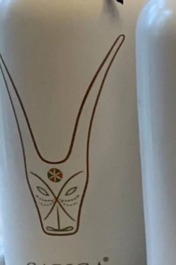 Gariga Art 250ml Maschera Boes ceramic bottle