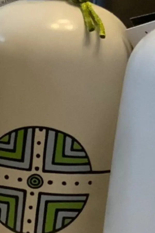 Gariga Art 250ml Sa Pintadera ceramic bottle
