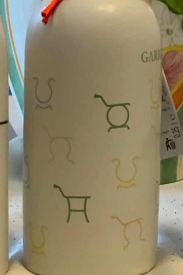Gariga Art 500ml Navicelle sparse ceramic bottle