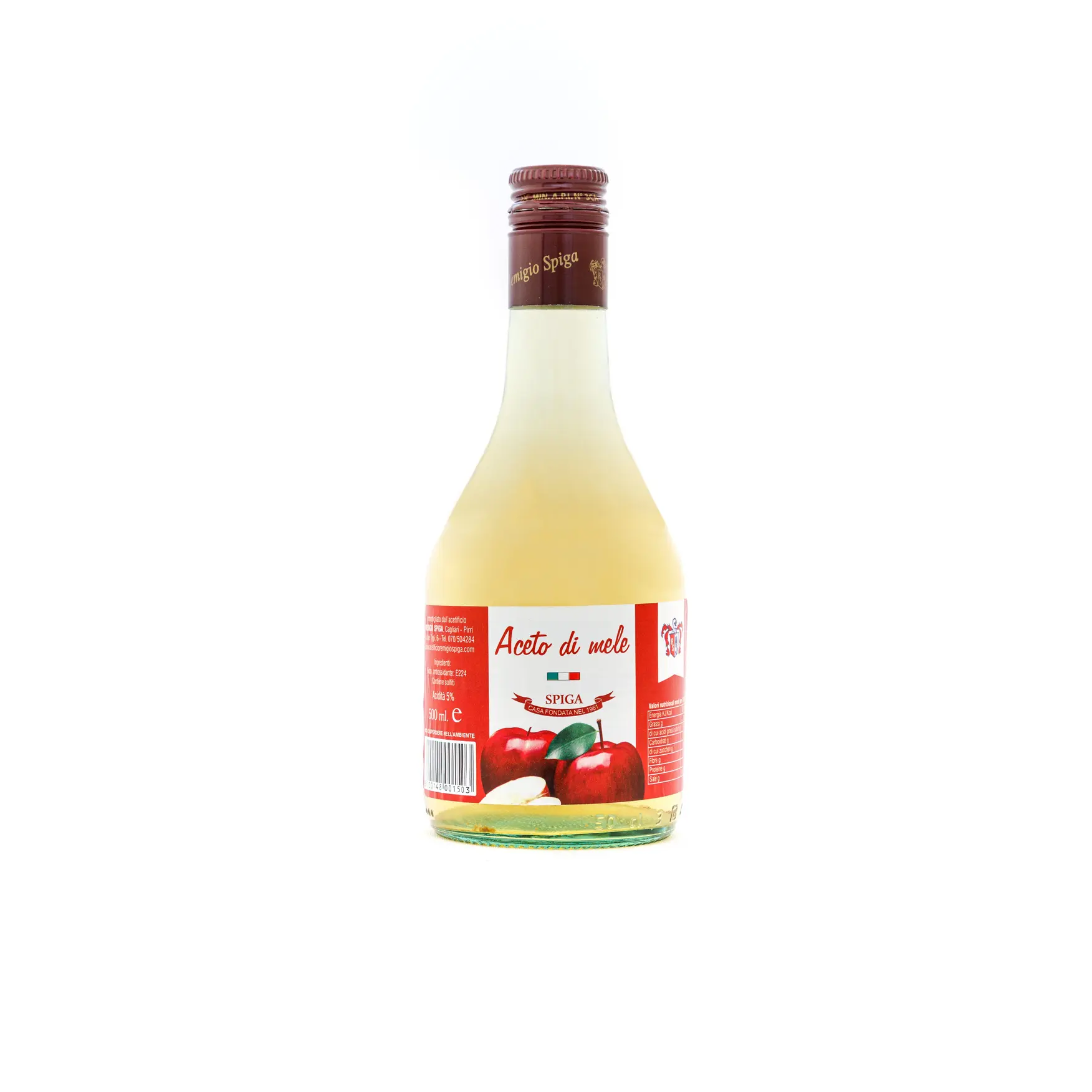 Spiga apple cider vinegar 500 ml bottle