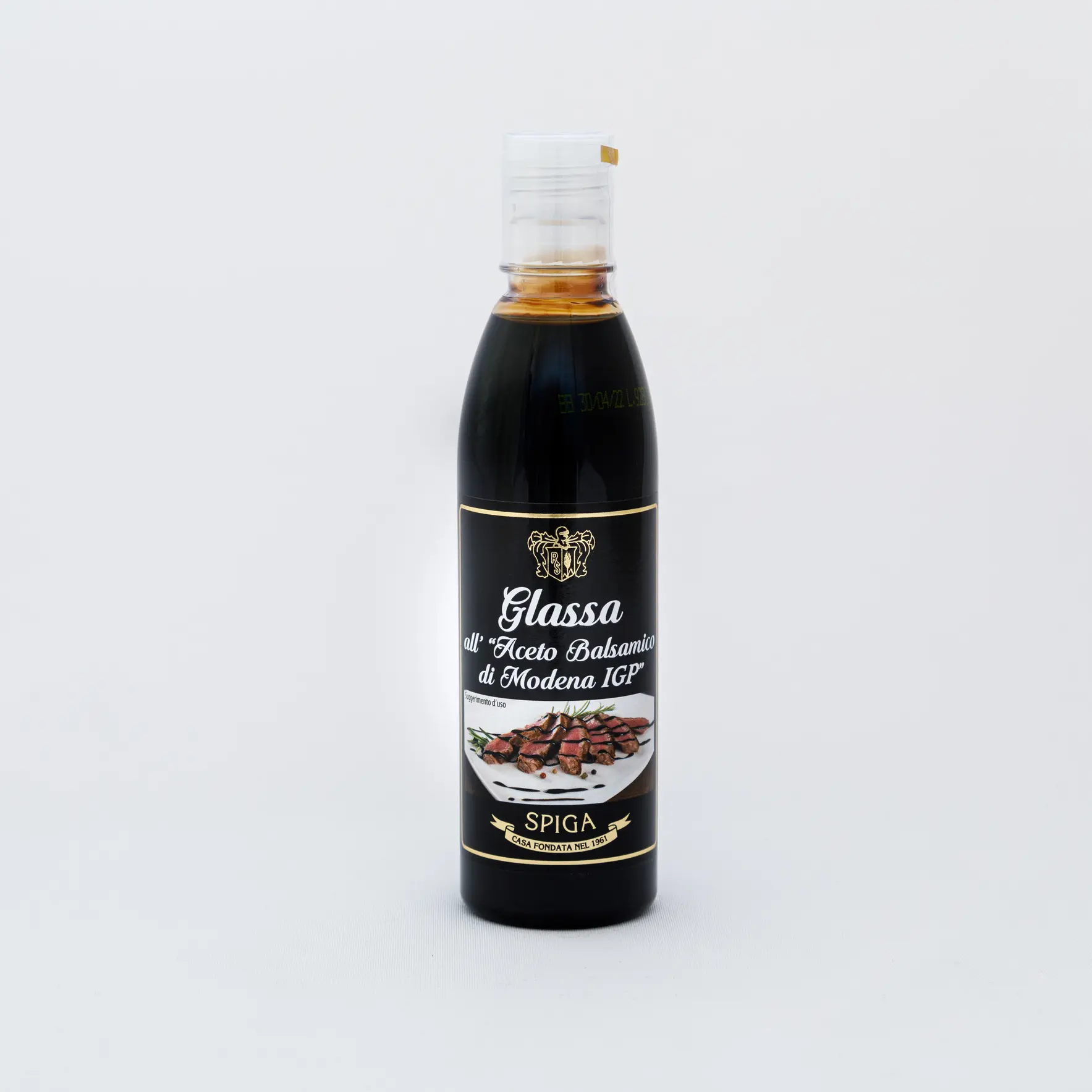 Spiga balsamic vinegar glaze bottle
