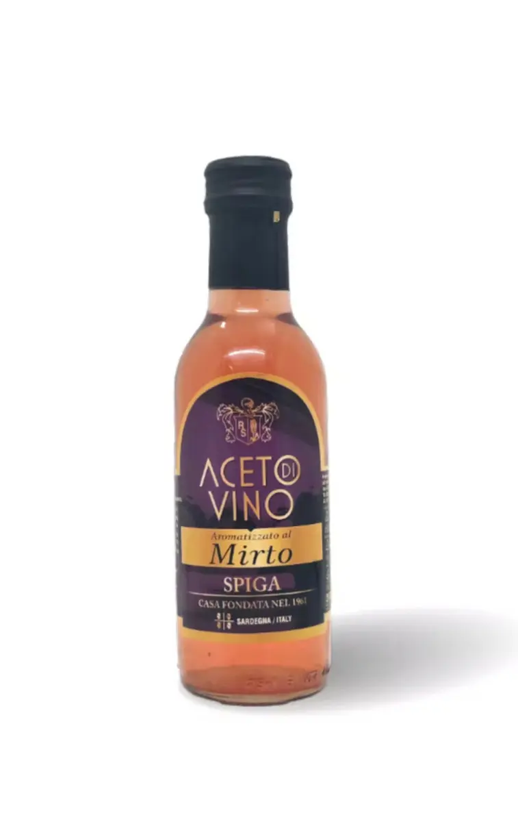 Spiga Sardinian myrtle wine vinegar bottle