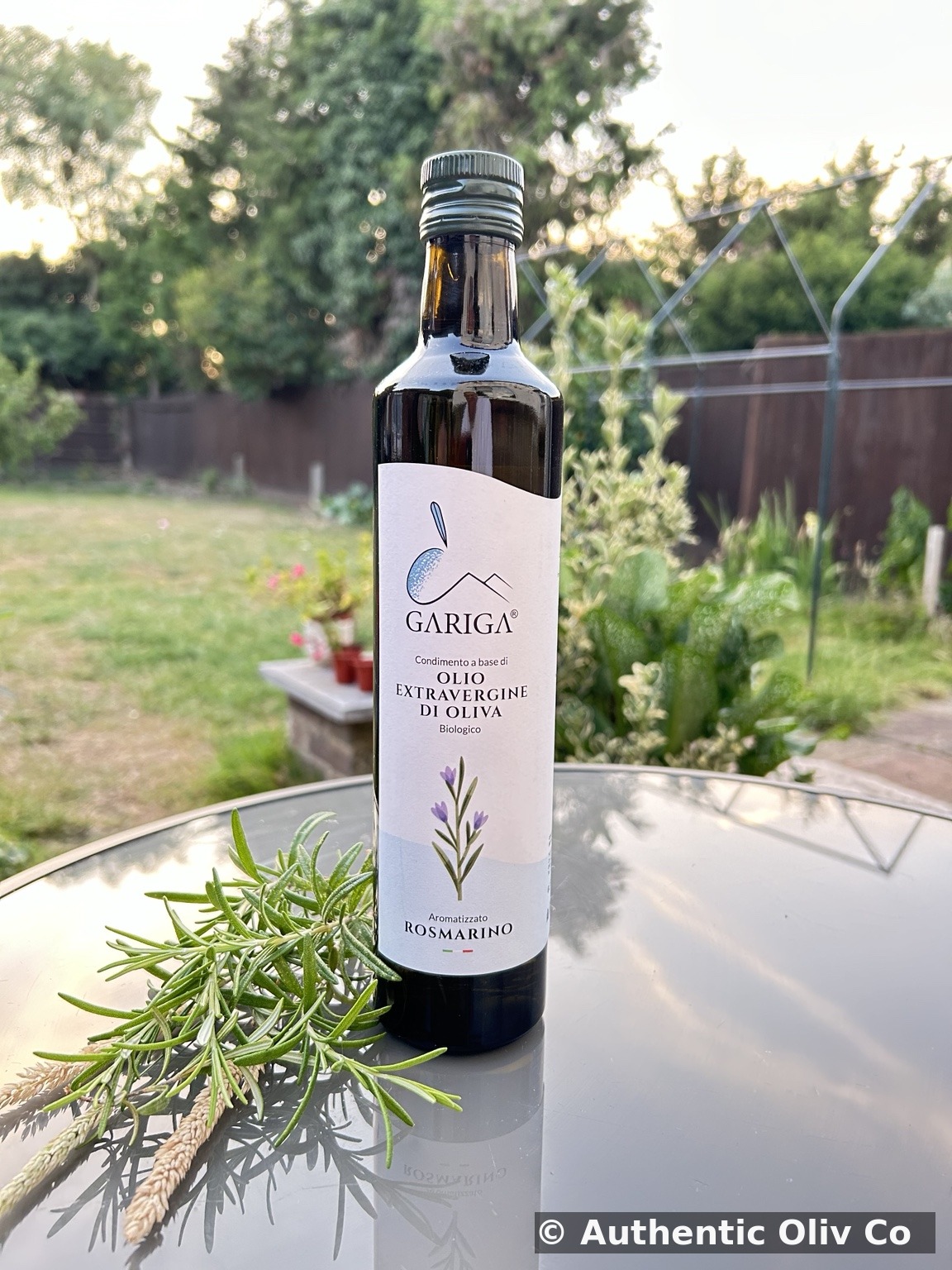 Gariga Rosmarino flavoured Sardinian extra virgin oliv oil