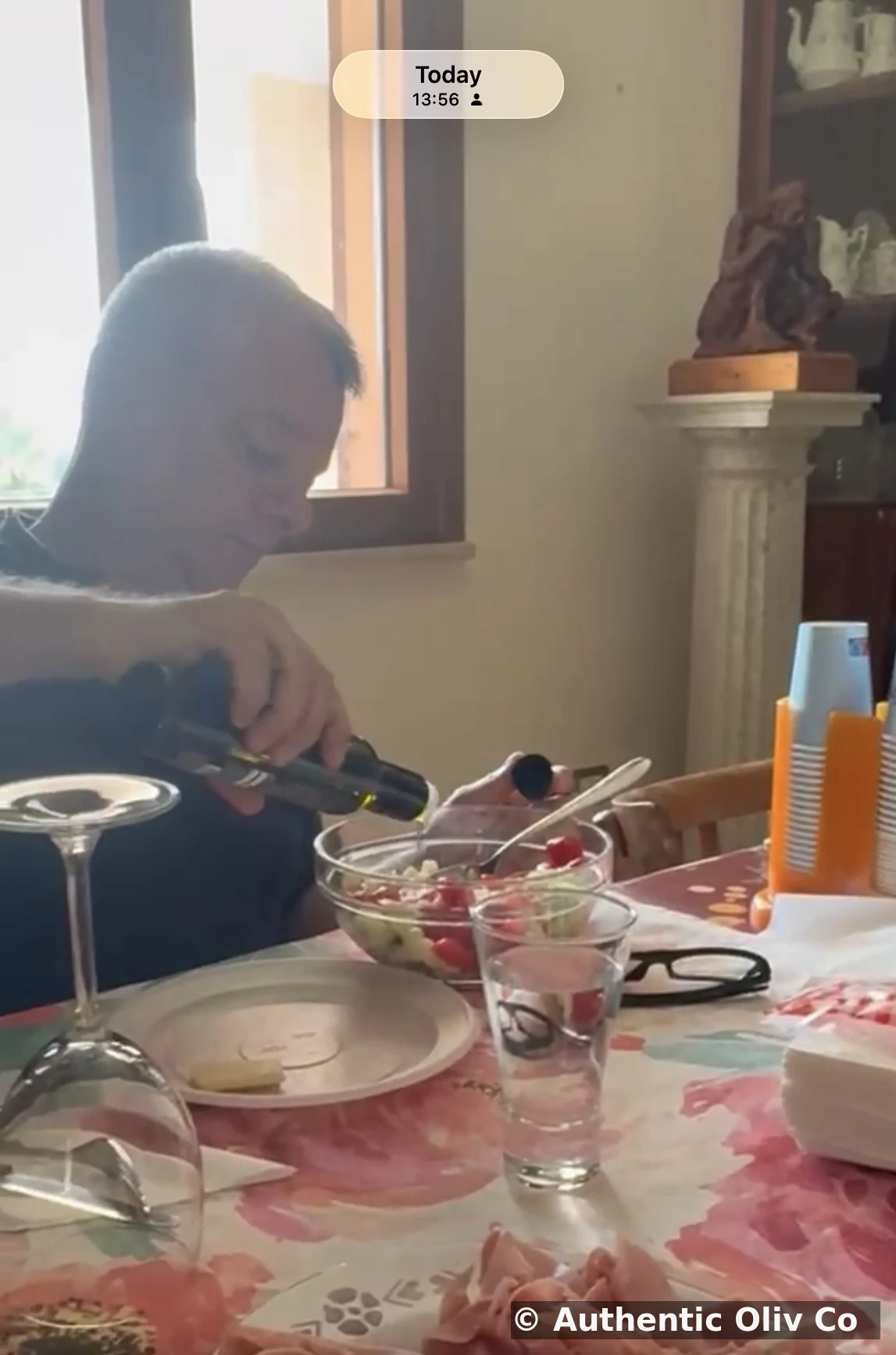 Sandalia family tasting Sardinian oliv oil